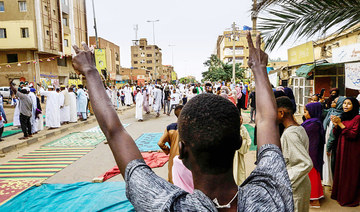 Sudan protesters mark Eid Al-Adha at anti-army sit-in
