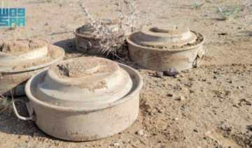 The number of mines dismantled since the beginning of the “Masam” project so far has reached 349,721. (SPA)