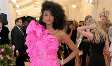 Dutch Moroccan Egyptian model Imaan Hammam showed her support for Loewe’s charity campaign. (File/ Getty Images)