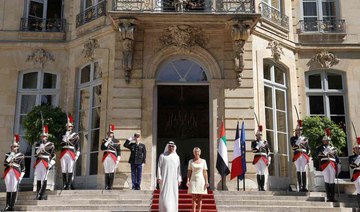 UAE president meets with France PM