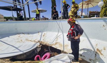 Israeli couple arrested after man dies in pool sinkhole