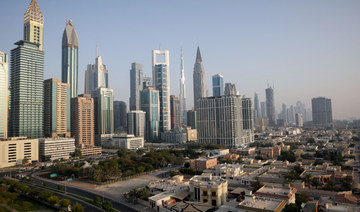 A general view of the Burj Khalifa and the downtown skyline in Dubai, United Arab Emirates, June 12, 2021. (REUTERS)