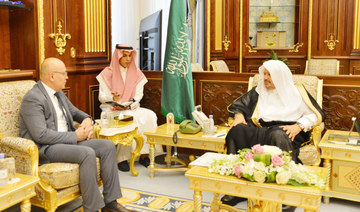 Saudi Shoura Council speaker receives Deputy FM of Uzbekistan. (SPA)