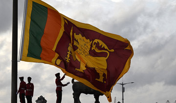 Sri Lanka police arrest man for stealing president's flags