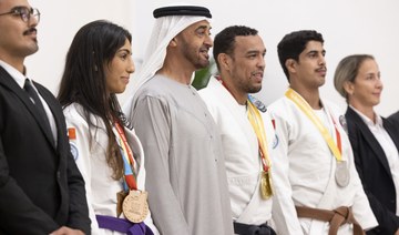 UAE president heaps praise on Emirate’s first woman to win World Games medal