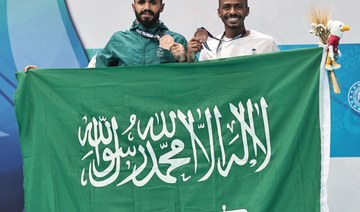 Saudis take two bronze medals in karate at Islamic Solidarity Games