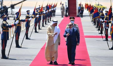 UAE president arrives in Al Alamein City, discusses Arab unity with Egyptian counterpart