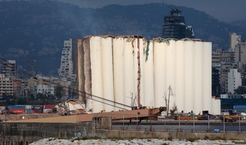 Authorities in Lebanon fear partial collapse of wheat silos in Beirut port