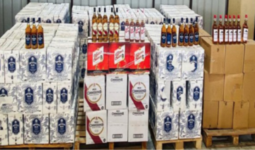 Oman authorities seize 3,000 bottles of alcoholic drinks 