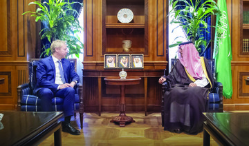 Al-Jubeir receives EU special representative in Riyadh. (Supplied)