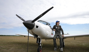 Teen pilot sets age record for solo flight around world