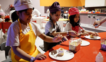 Saudi children compete for best chef title at Riyadh Home Coming festival