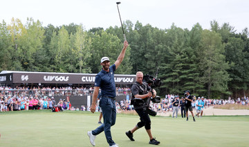 Dustin Johnson makes eagle putt to win LIV Golf Boston event in playoff