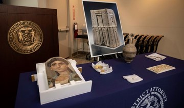 Egypt recovers 16 historic artifacts from US