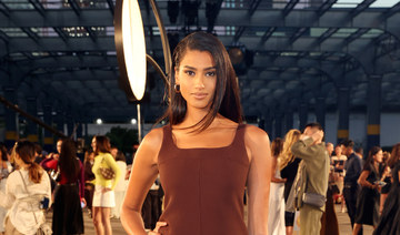 Part-Arab model Imaan Hammam spotted at Tory Burch’s NYFW show