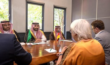 Saudi culture minister meets German, Cambodian counterparts at G-20 event