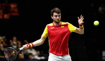 Without Alcaraz, Spain beat Serbia 3-0 in Davis Cup Finals