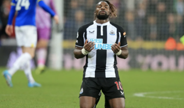 Newcastle striker Saint-Maximin faces fitness race ahead of Fulham clash