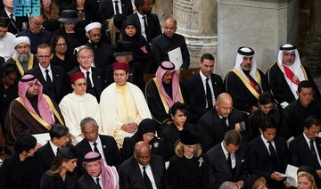 Prince Turki bin Mohammed attends funeral of Queen Elizabeth II on behalf of King Salman 