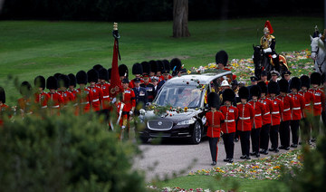 Queen Elizabeth's coffin reaches Windsor, her final resting place