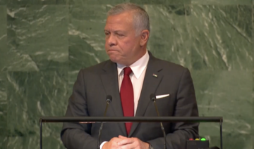 ‘Food security is the global priority,’ Jordan’s king tells UN