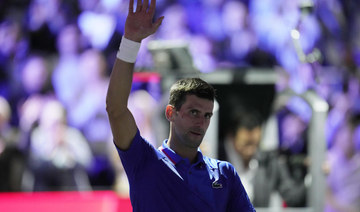 Djokovic makes stylish return at Laver Cup as Federer watches on