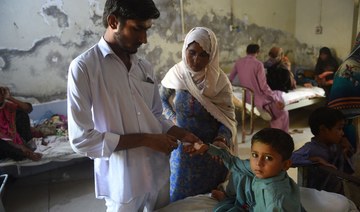 As floodwaters recede, rising tide of disease hits southwest Pakistan