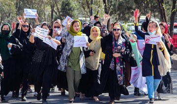Women protesters demand more security after Afghan bombing