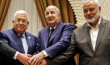 Little success seen in Algeria dialogue for Palestinian reconciliation