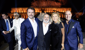 Italian designer Stefano Ricci stages Luxor’s first runway show to mark label’s 50th anniversary