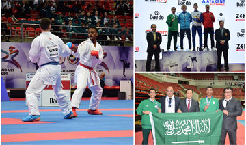 A gold, two silver medals for Saudi karatekas at youth karate world championships