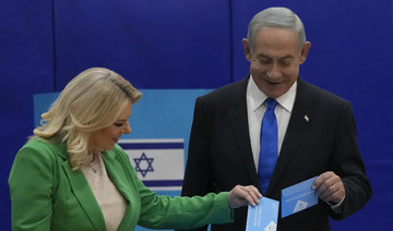Israel’s Netanyahu ahead, nears majority: initial vote projections