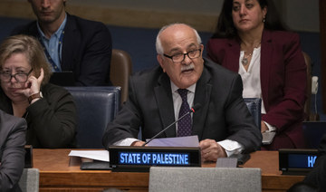 Palestine UN mission waited 10 years for this moment, says envoy
