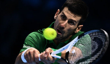 Djokovic beats Tsitsipas for 9th straight time at ATP Finals