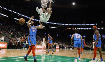 Celtics use big fourth quarter to top Thunder and stretch NBA win streak to seven