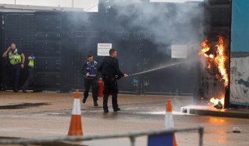 UK police warn of more far-right attacks after Dover firebombing