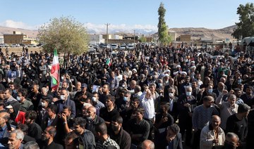 Iranians protest at funeral for child killed in shooting