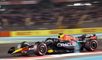 Verstappen on pole as Red Bull lock-out Abu Dhabi front row