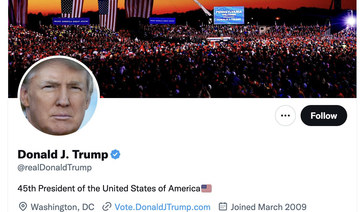 Trump Twitter account reappears after getting slim majority in Musk poll