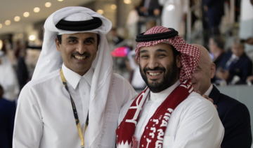  Saudi crown prince thanks Qatari emir after attending World Cup opening ceremony 