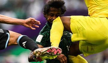 Injured World Cup Saudi footballer airlifted to Riyadh