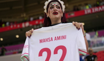 Iran regime supporters confront protesters at World Cup game