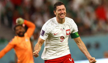 Lewandowski scores at World Cup, Poland beat Saudis 2-0