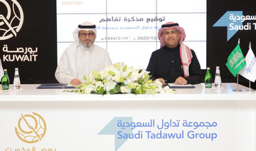 Saudi Tadawul signs MoU with Boursa Kuwait to extend cooperation for capital markets 