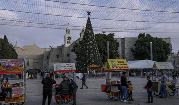 Bethlehem welcomes Christmas tourists after COVID-19 pandemic lull