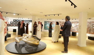 Ministry of Culture inaugurates its first cultural center, Fenaa Alawwal in Riyadh. (AN photo by Hameed Alharbi)