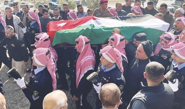 Jordan buries police officer killed during fuel protests