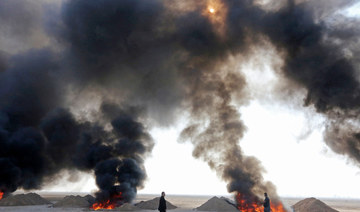 Iraq torches giant haul of illegal drugs