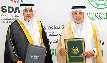 Prince Khaled Al-Faisal and SDAIA president sign MoU in Makkah