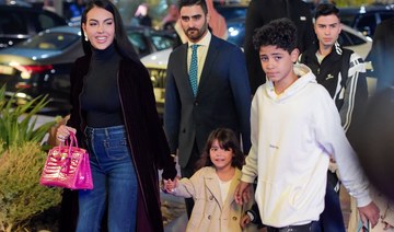 Georgina Rodriguez dons abaya by Qatari brand Dollab Line in Riyadh